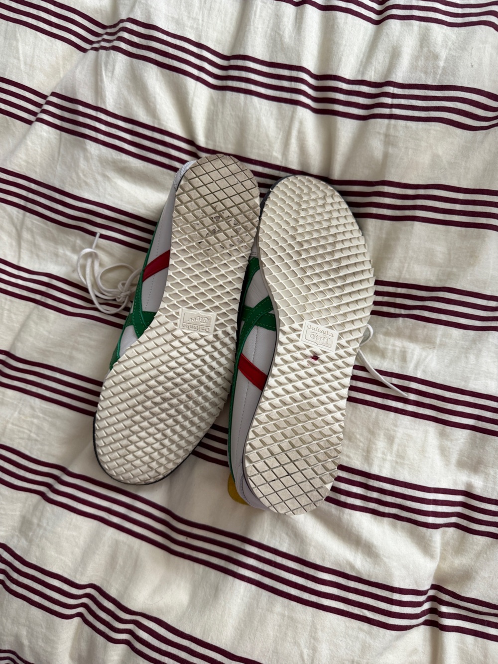 Onitsuka Tiger Mexico 66 SD Birch Green Yellow Red - Picture 3 of 5